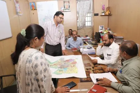 MLA Amal Mahadik in action mode