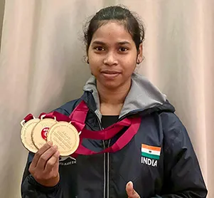 Jyotsna Sabar wins gold