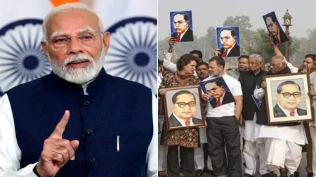 Politics heats up over mention of Ambedkar