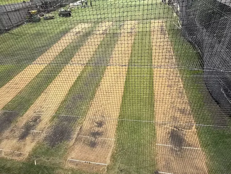 The challenge of practice pitches for the Indian team