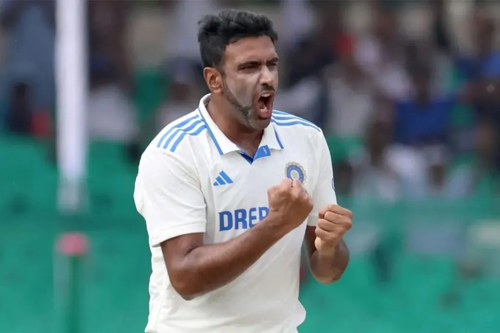 Ashwin's performance is great in the world