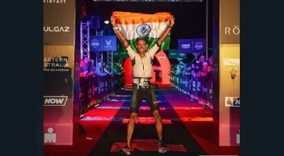Dr. Ganapathe becomes 'Ironman' again in Australian competition