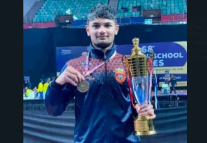 Partha Khot wins gold medal in national championship