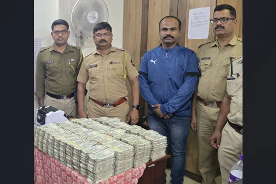 Unaccounted cash worth two crores seized