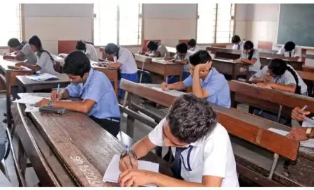 Half-term exams start from Friday