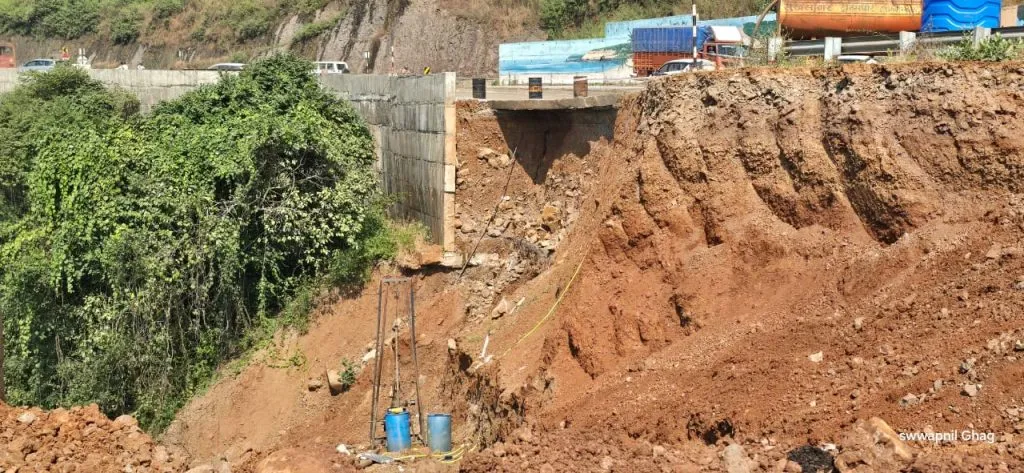 Rock testing begins at Parshuram Ghat