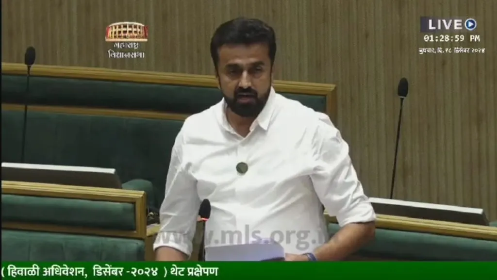 MLA Suhas Babar wowed the assembly in his very first speech
