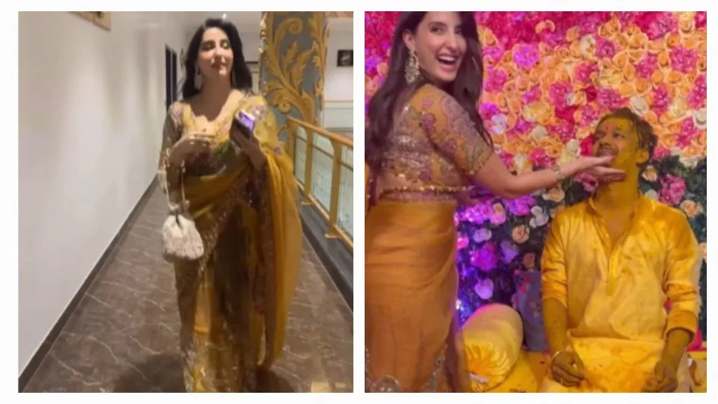 Nora Fateh's mini vlog, travels by Konkan Railway