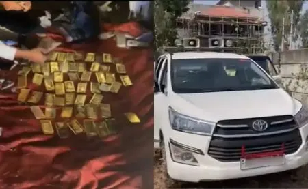 52 kg gold found in car in Bhopal forest