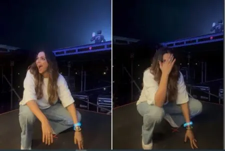 Deepika appeared in Diljit's live concert