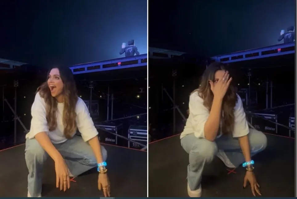 दिलजीतच्या लाईव्ह कॉनर्स्टमध्ये दिसली ‘दिपीका’ Deepika appeared in Diljit's live concert