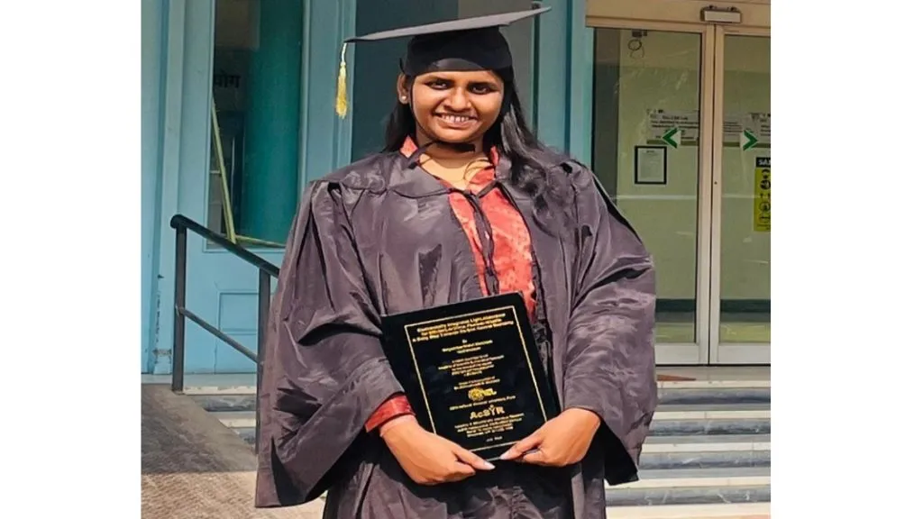 सावंतवाडीतील क्रांती साळगावकरला रसायनशास्त्र विषयात पीएच.डी पदवी