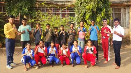 विभागीय किक बॉक्सिंग स्पर्धेत दाणोली हायस्कूलचा डंका