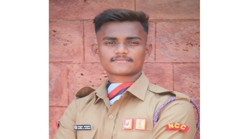 मालवणच्या राहुल चव्हाणची ”रिपब्लिक डे कॅम्प परेड” साठी निवड