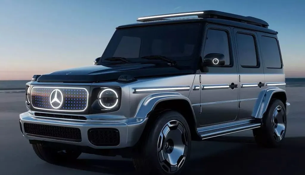 मर्सिडीझ बेंझची नवी इलेक्ट्रीक कार येणार जानेवारीत Mercedes-Benz's new electric car will arrive in January