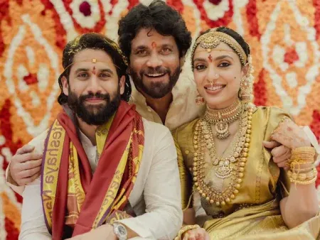Superstar Nagarjuna's son Naga Chaitanya and Sobhita Dhulapala got married recently