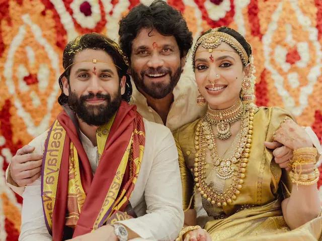 Superstar Nagarjuna's son Naga Chaitanya and Sobhita Dhulapala got married recently