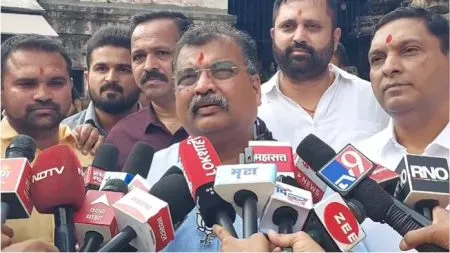 जनतेत सेवा करायला महायुतीचा सरकार पुन्हा स्थापन झालेला आहे Statement by MLA Ravindra Chavan at kolhapur