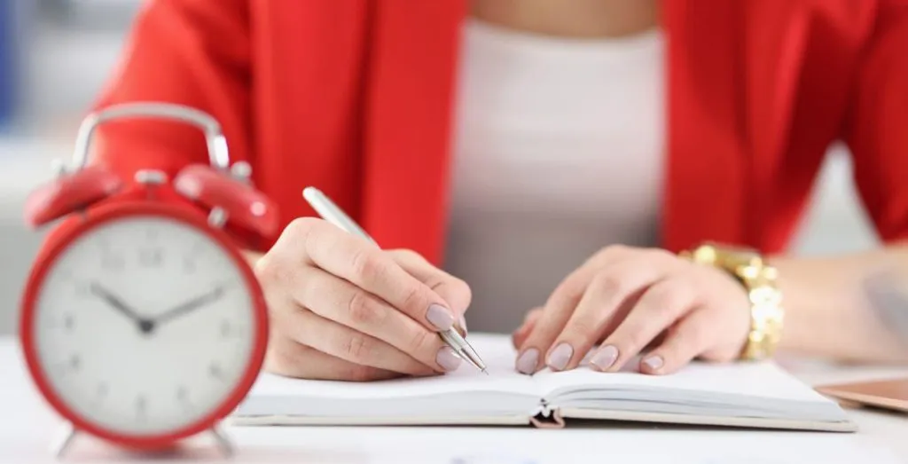 Time planning is important...