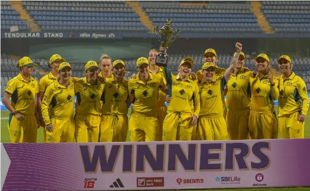 ऑस्ट्रेलियाकडून भारतीय महिला संघाचा व्हाईटवॉश