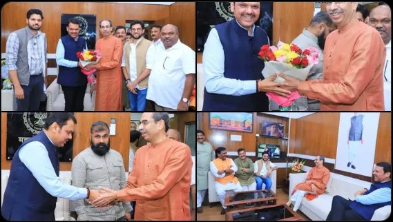 Uddhav Thackeray met the Chief Minister