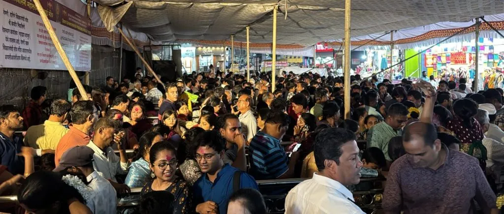 Ambabai's devotees filled Kolhapur with a houseful