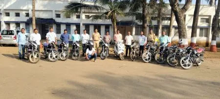 A persistent thief who stole a two-wheeler was arrested.