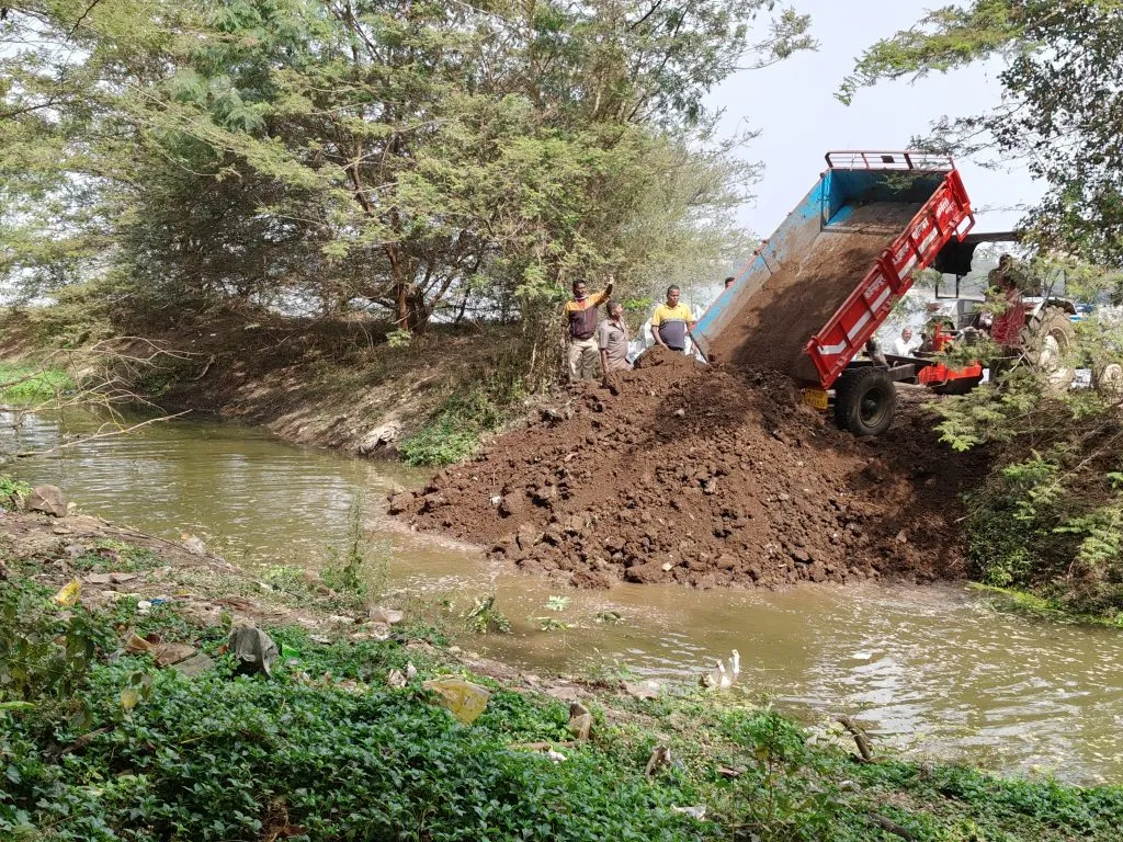 Sewage mixing in the river will stop