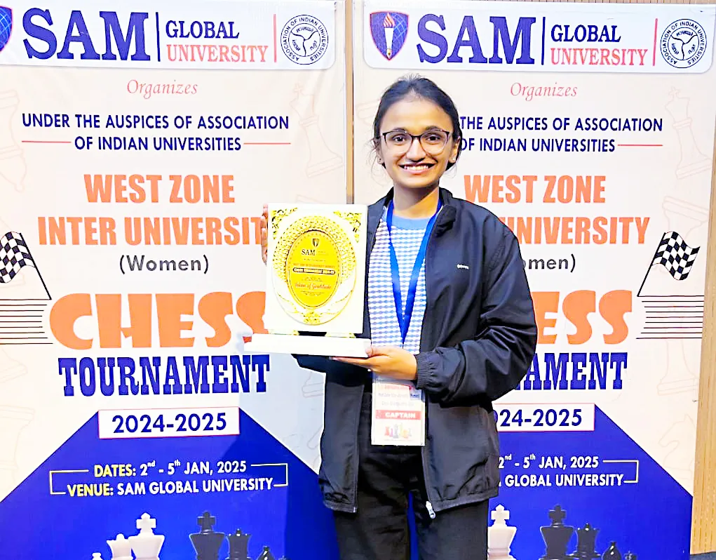 Shruti Rathi selected for National Chess Championship