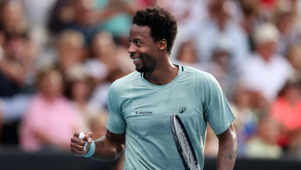 Gael Monfils in the final