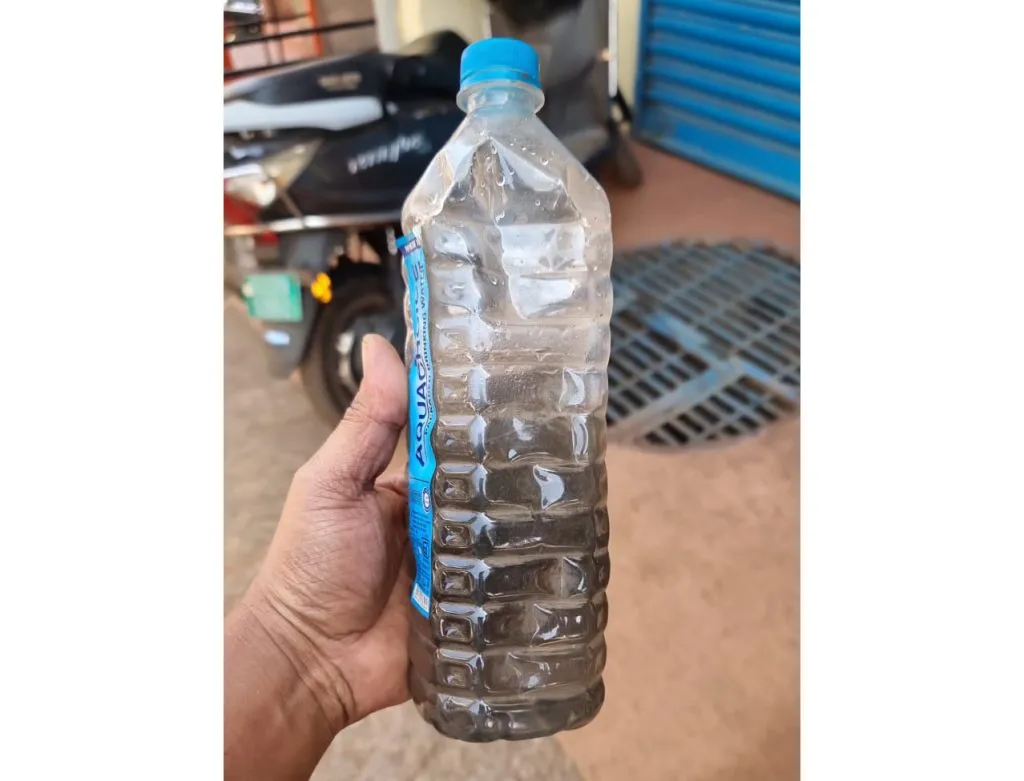 Contaminated water in wells on Vadgaon Siddhivinayak road