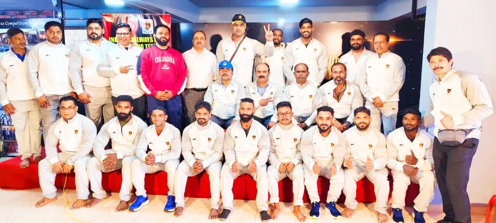 Railway team selection for national competition
