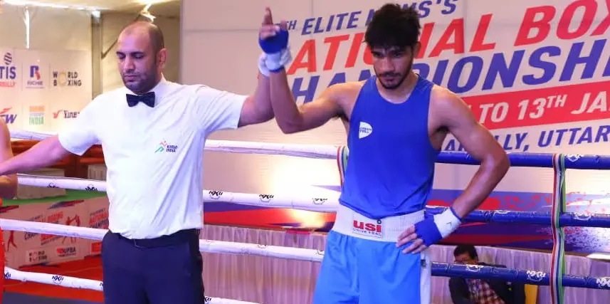 Gold to Abhinash Jamwal