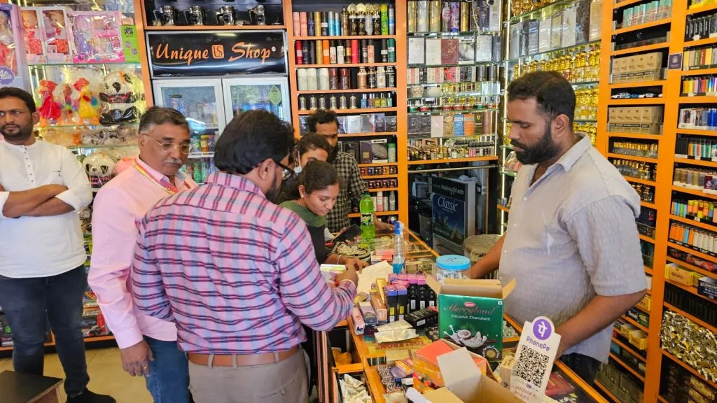 Sale of banned e-cigarettes in Belgaum