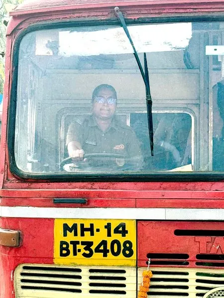 First female driver takes the wheel