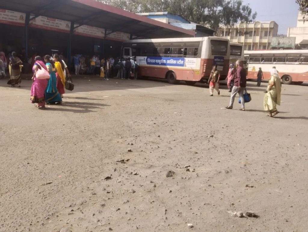 Central Bus Stand Awaits Concreting