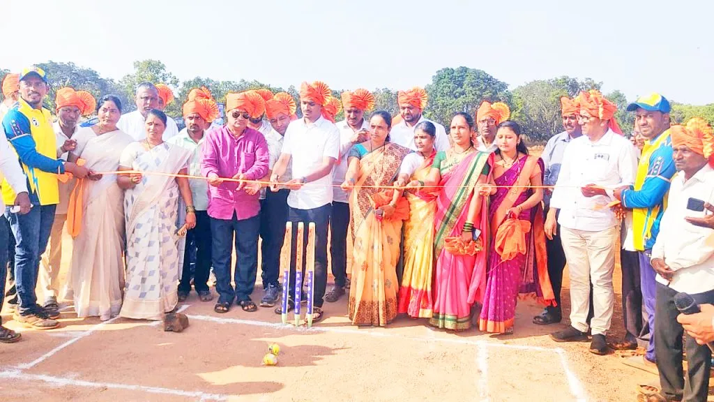 Rural Cricket Premier League tournament inaugurated with pomp at Kadoli