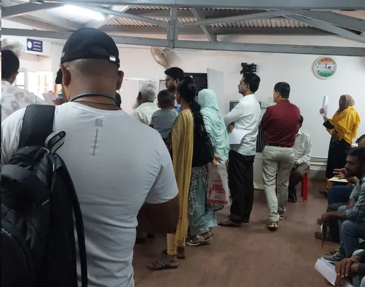 पासपोर्ट कार्यालयात कर्मचाऱ्यांची वानवा Shortage of staff at the passport office