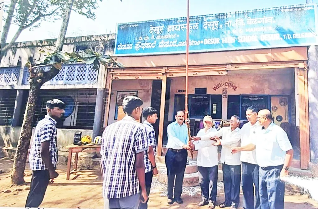 Sports competition at Desor High School is in full swing