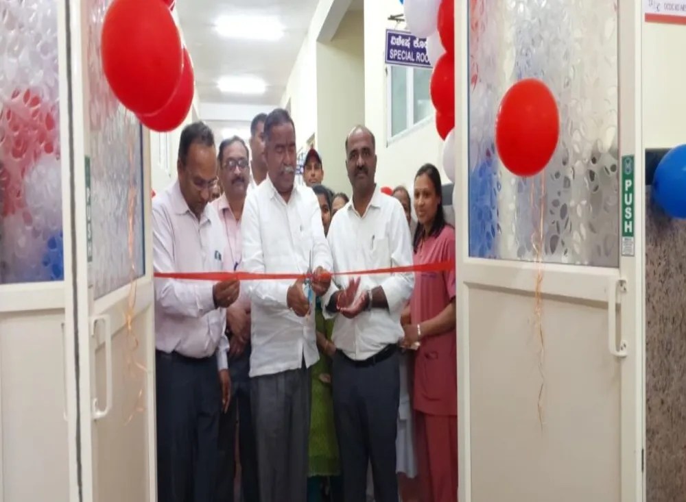 Dialysis service launched at Khanapur Government Hospital