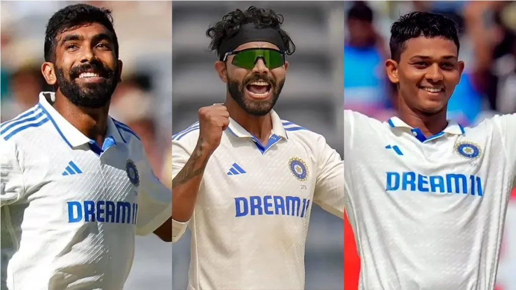 Bumrah, Jadeja, Jaiswal named in ICC Test Team of the Year