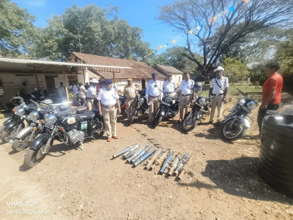 Action against noisy silencers