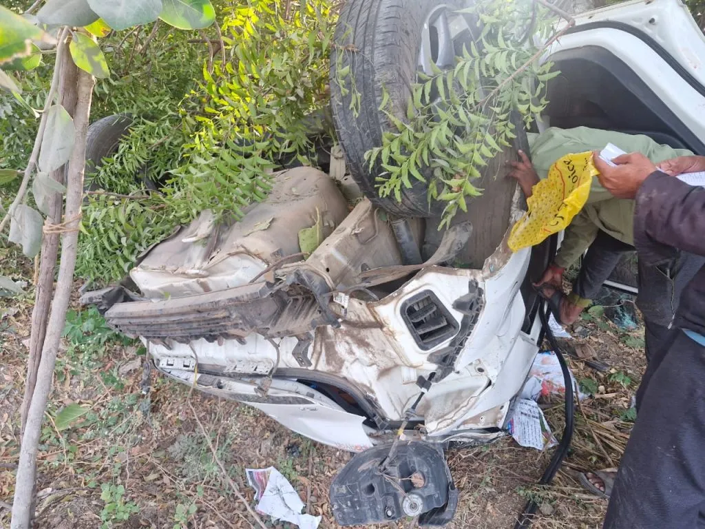 Three killed on the spot in car accident