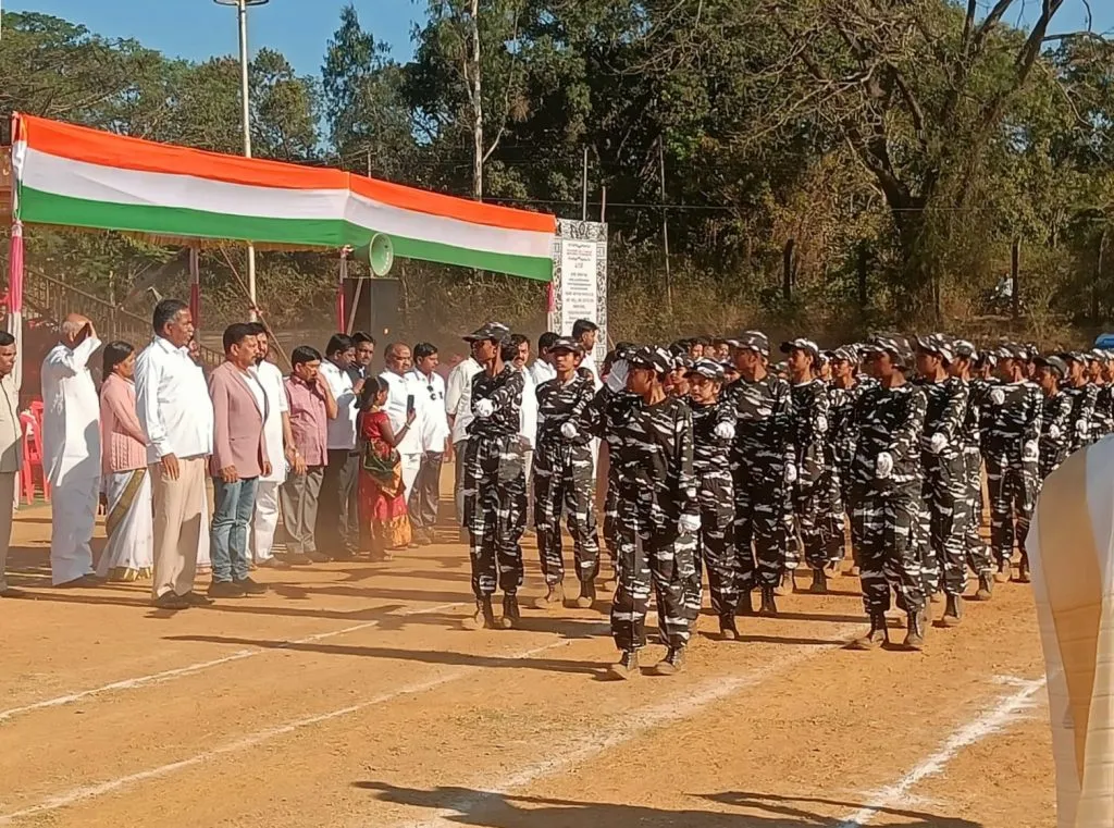 खानापूर तालुक्यात प्रजासत्ताक दिन उत्साहात Republic Day in Khanapur taluka