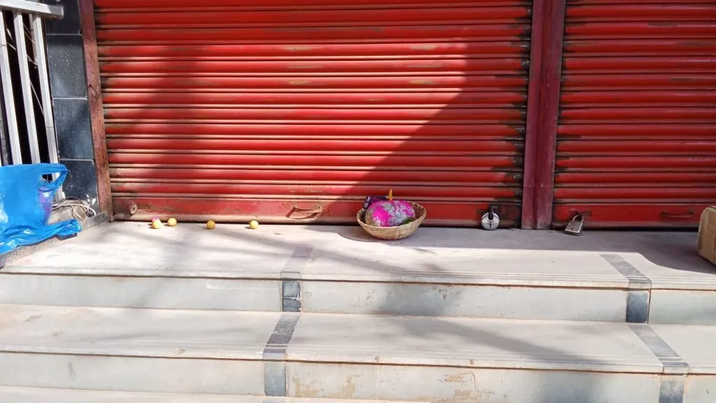 Superstitions fuelled by a shop in Ansurkar Street