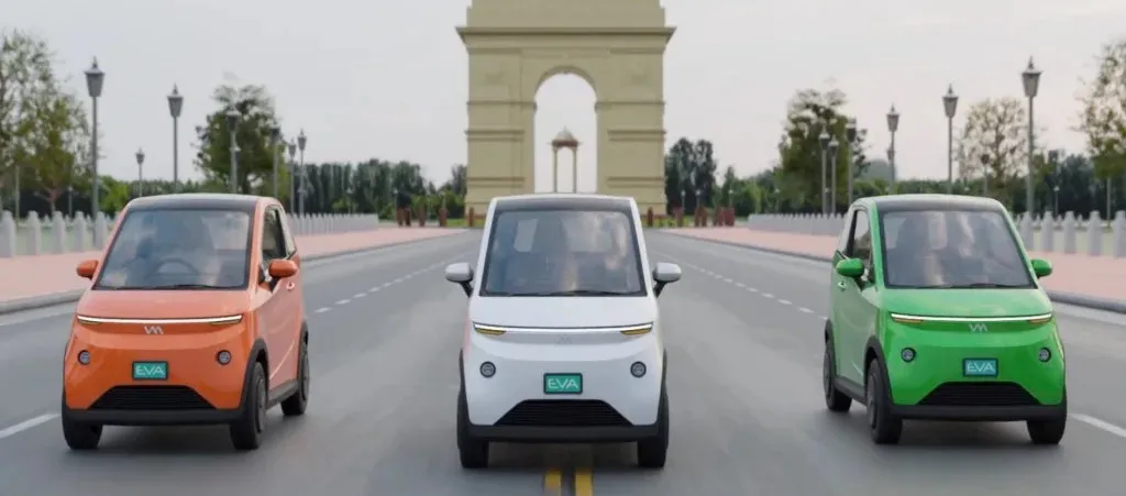 Solar-powered electric car Wave EVA