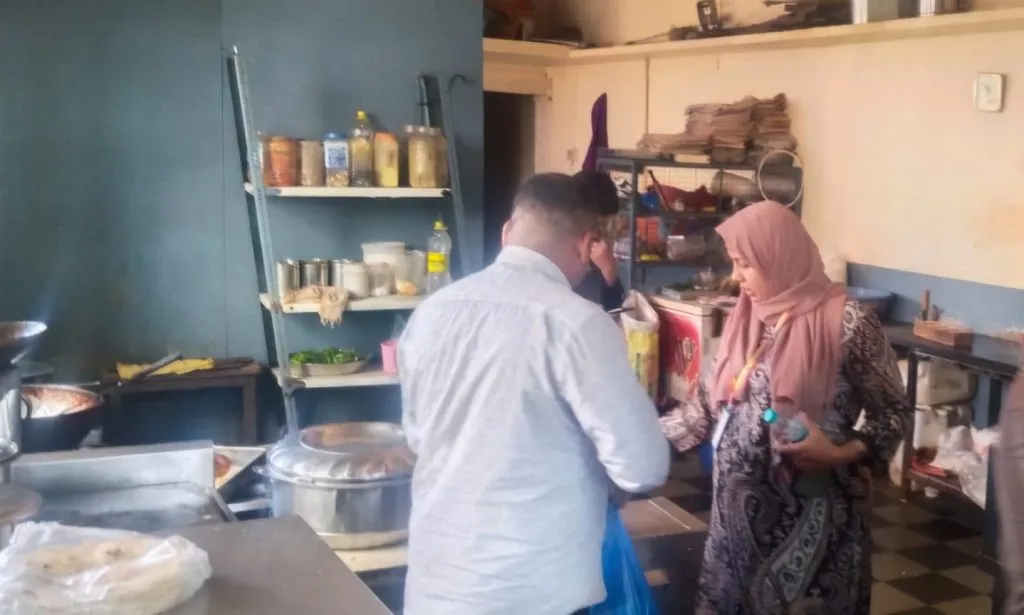 Municipal health department action on hotels on Sambara road