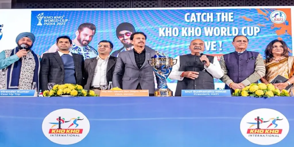 इंडिया खो-खो संघाला ओडीशा शासन पुरस्कर्ते Odisha government sponsors India Kho-Kho team