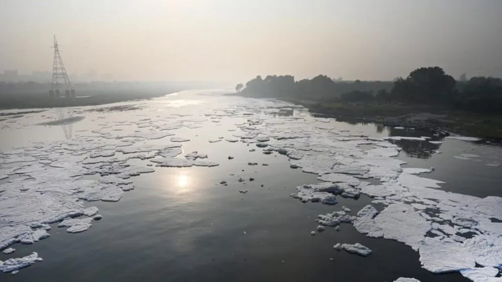 यमुनेचे पाणी… The water of Yamuna...