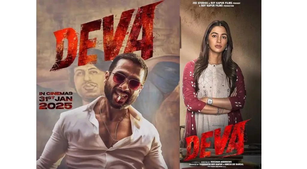 Trailer of Shahid's 'Deva' unveiled